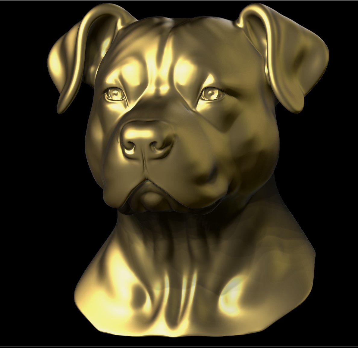 American Pit Bull Terrier (Buste)